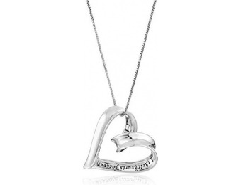 92% off Sterling Silver "A Mother Holds Her Childs Hand" Necklace