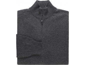 63% off Traveler Cashmere Quarter-Zip Men's Sweater