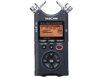 $180 off TASCAM DR-40 Portable Digital Recorder