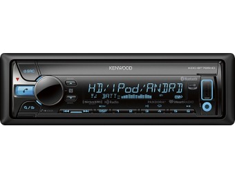 $50 off Kenwood CD Bluetooth HD Radio iPod Satellite In-Dash Deck