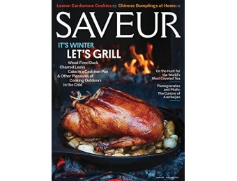 91% off Saveur Magazine - 1 Year Subscription