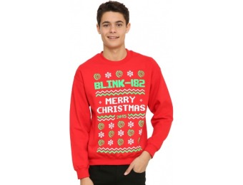 65% off Blink-182 Holiday Sweater Sweatshirt