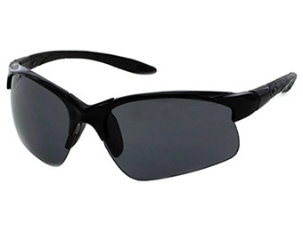 80% off Axcess by Claiborne Men's Black Wild Card Sunglasses