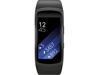 53% off Samsung Refurbished Gear Fit2 Fitness Watch + Heart Rate