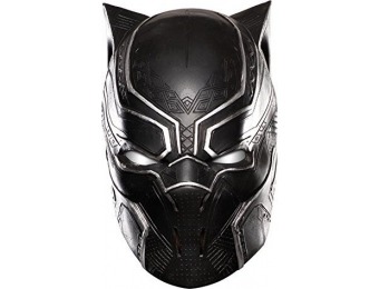 84% off Marvel Men's Black Panther Full Vinyl Mask