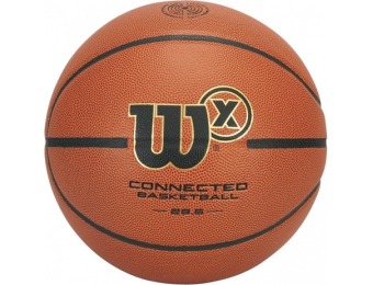 50% off Wilson X Connected Basketball - Tracks Shots & Stats