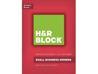 $50 off H&R Block Small Business Owners Federal and State