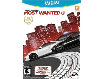 72% off Need for Speed Most Wanted U (Nintendo Wii U)