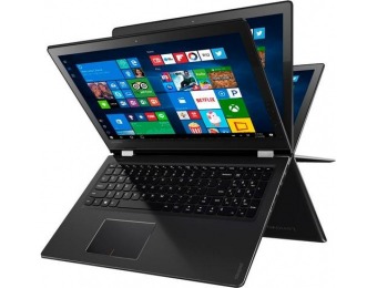 25% off Lenovo 2-in-1 15.6" Touch-Screen Laptop, Intel Core i3, 8GB Memory, 1TB Hard Drive