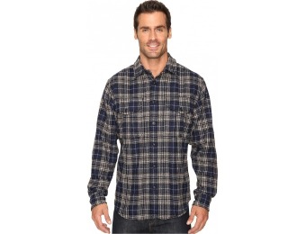 70% off Filson Northwest Wool (Dark Blue Plaid) Men's Shirt