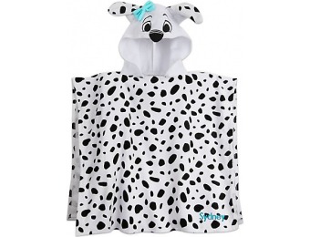 48% off 101 Dalmatians Hooded Towel for Kids