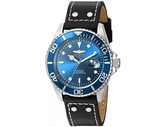 $363 off Invicta Men's Pro Diver Leather Watch
