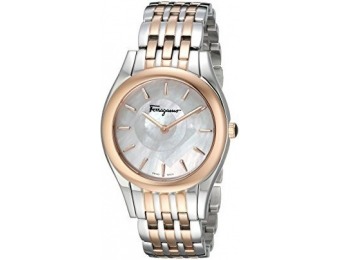 $1,073 off Salvatore Ferragamo Women's Lirica Two-Tone Watch
