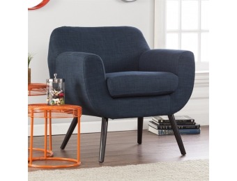 40% off Holly & Martin Supra Navy Polyester Accent Chair UP9651