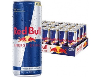 46% off Red Bull Energy Drink, 8.4 Fl Oz Cans, Pack of 24