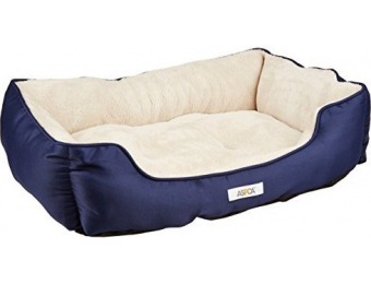 58% off ASPCA Microtech Striped Dog Bed Cuddler
