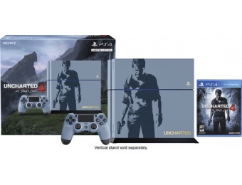 $102 off Sony PlayStation 4 Console Limited Edition Uncharted 4 Bundle