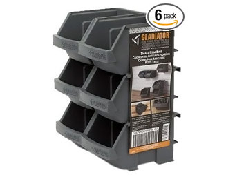 35% off Gladiator GearTrack and GearWall Small Item Bins (6-Pack)