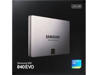 $40 off Samsung 840 EVO 2.5" 250GB SATA III SSD MZ-7TE250BW