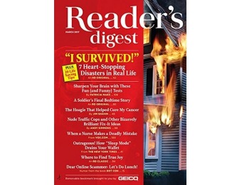 81% off Reader's Digest Magazine - 6 Month Subscription