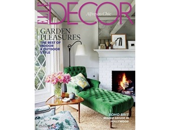 93% off Elle Décor Magazine - 1 Year Subscription