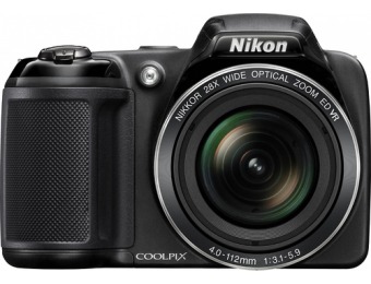 50% off Nikon Coolpix L340 20.2-Megapixel Digital Camera