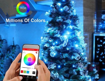 50% off Playbulb 33' App Enabled Multi-Colored Light String