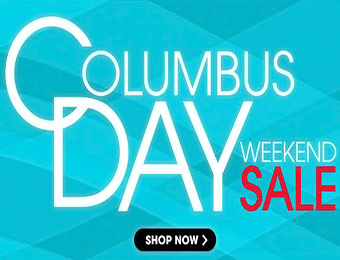 Columbus Day Weekend Sale - Save on jewelry, electronics, & more!