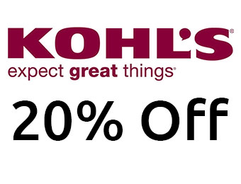 20% off Everything Site-Wide at Kohls.com
