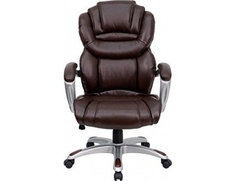 $355 off Flash Furniture High Back Leather Executive Office Chair