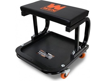 51% off WEN Rolling Mechanic Seat with Onboard Storage