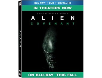 50% off Alien: Covenant (BD + DVD + DHD) Blu-ray, Pre-Order