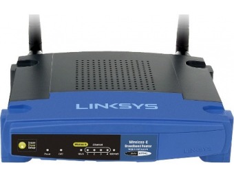 49% off Linksys Wireless-G Broadband Router (WRT54GL-20PK)