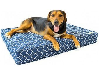 26% off Orthopedic Dog Bed - 5" Thick Supportive Gel Enhanced Memory Foam