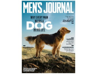 92% off Men's Journal Magazine Subscription, $5 / 12 Issues