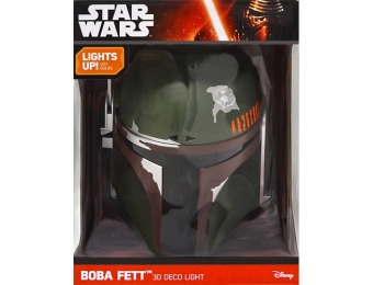 90% off Star Wars Episode 7 3D Boba Fett Night-Light