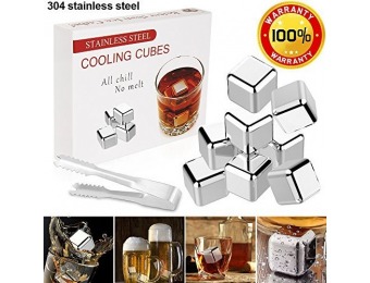 67% off Stainless Steel Whiskey Chilling Stones