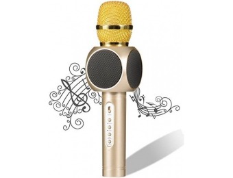69% off Pecosso Wireless Bluetooth Karaoke Microphone w/ Speaker