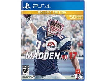 78% off Madden NFL 17 Deluxe Edition - PlayStation 4