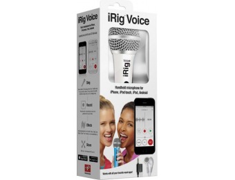 75% off iRig Voice Microphone for iPhone, iPad, iPod