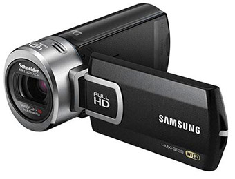 46% off Samsung HMX-QF20 HD Flash Camcorder with Wi-Fi