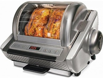 $104 off Ronco EZ Store Rotisserie, Stainless