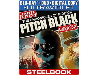40% off Pitch Black (Blu-ray + DVD + Digital Copy) Steelbook