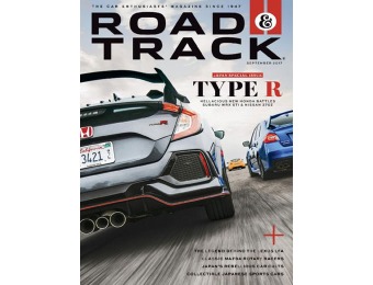 $43 off Road & Track Magazine 1 Yr Subscription