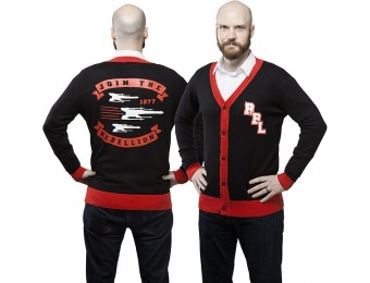 80% off Star Wars Join the Rebellion Unisex Cardigan