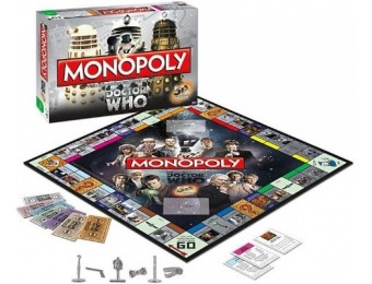 46% off Monopoly: Dr. Who Edition 50th Anniversary Collector’s Edition