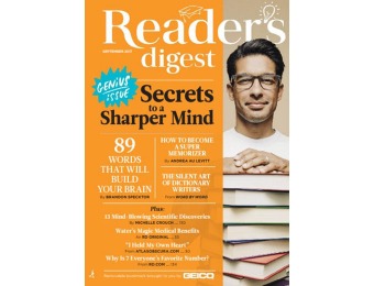 $47 off Reader's Digest Large Print Magazine, 10 Issues / $12