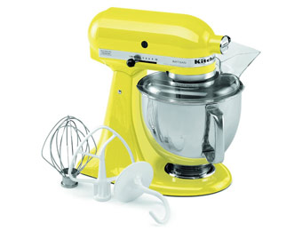 $215 off KitchenAid Artisan 5-qt. Stand Mixer, Sunshine Yellow