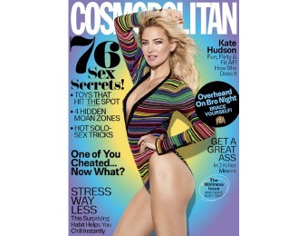 90% off Cosmopolitan Magazine Subscription, $5/ 12 Issues