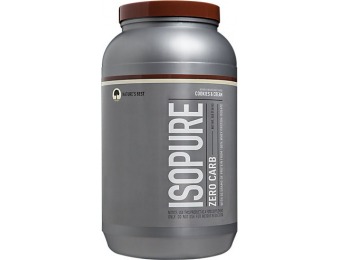 54% off Isopure Zero Carb Protein Supplement